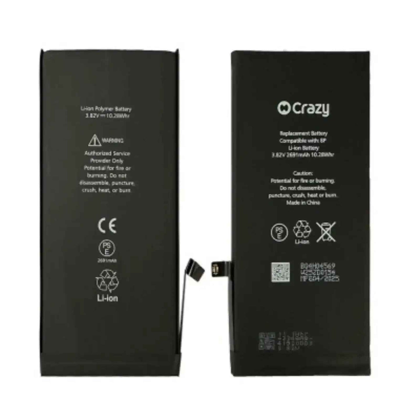 iPhone 8 Plus Replacement Battery with Adhesive Strips 2691mAh Standard Quality+SinoWealth Solution