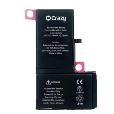 iPhone XS MAX Replacement Battery with Adhesive Strips 3174mAh Standard Quality+TI Solution Solution