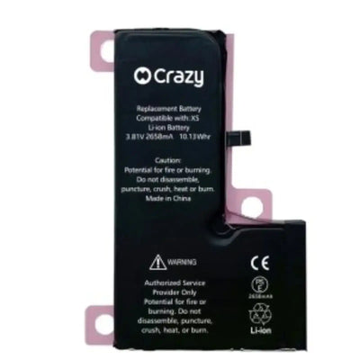 iPhone XS Replacement Battery with Adhesive Strips 2658mAh Standard Quality+SinoWealth Solution Solution