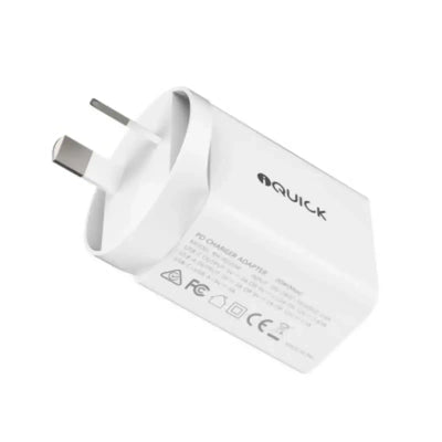 iQuick 20W PD3.0+QC3.0 Fast Charging Adapter iquick