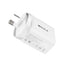 iQuick 30W PD3.0+QC3.0 Dual Ports Charging Adapter-White iquick