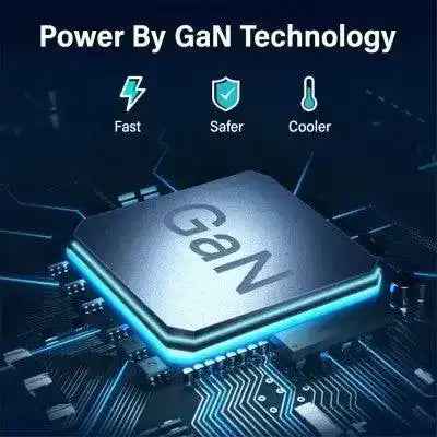 iQuick 65W USB-C Dual Ports Charging Adapter-White