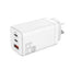 iQuick 65W USB-C Dual Ports Charging Adapter-White