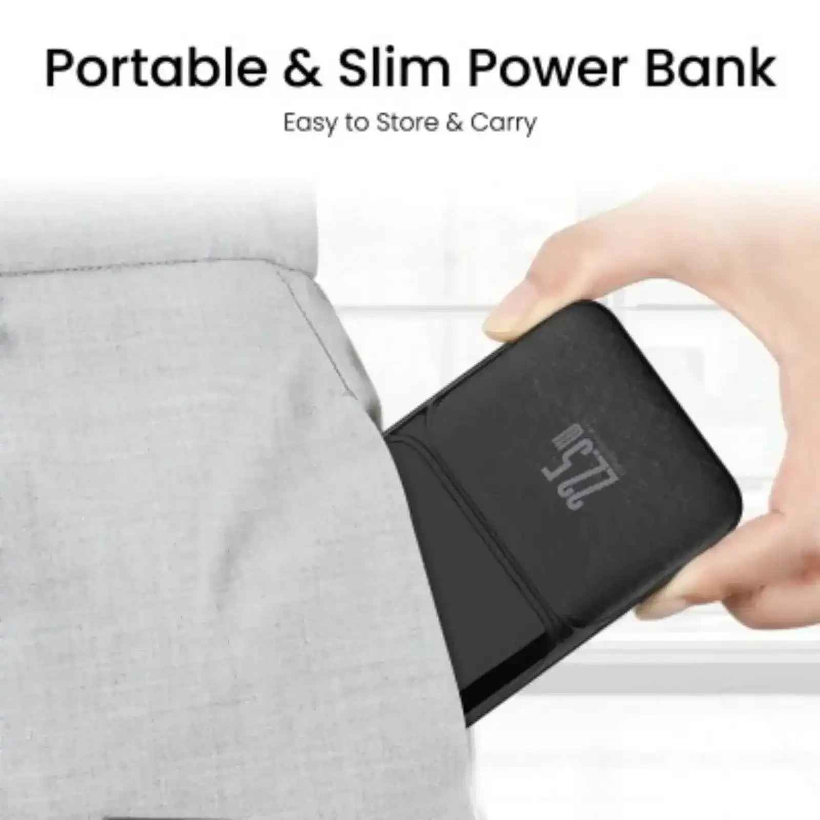 iQuick POWER SQUARE 0 Digital Display Power Bank 10000mAh 22.5W