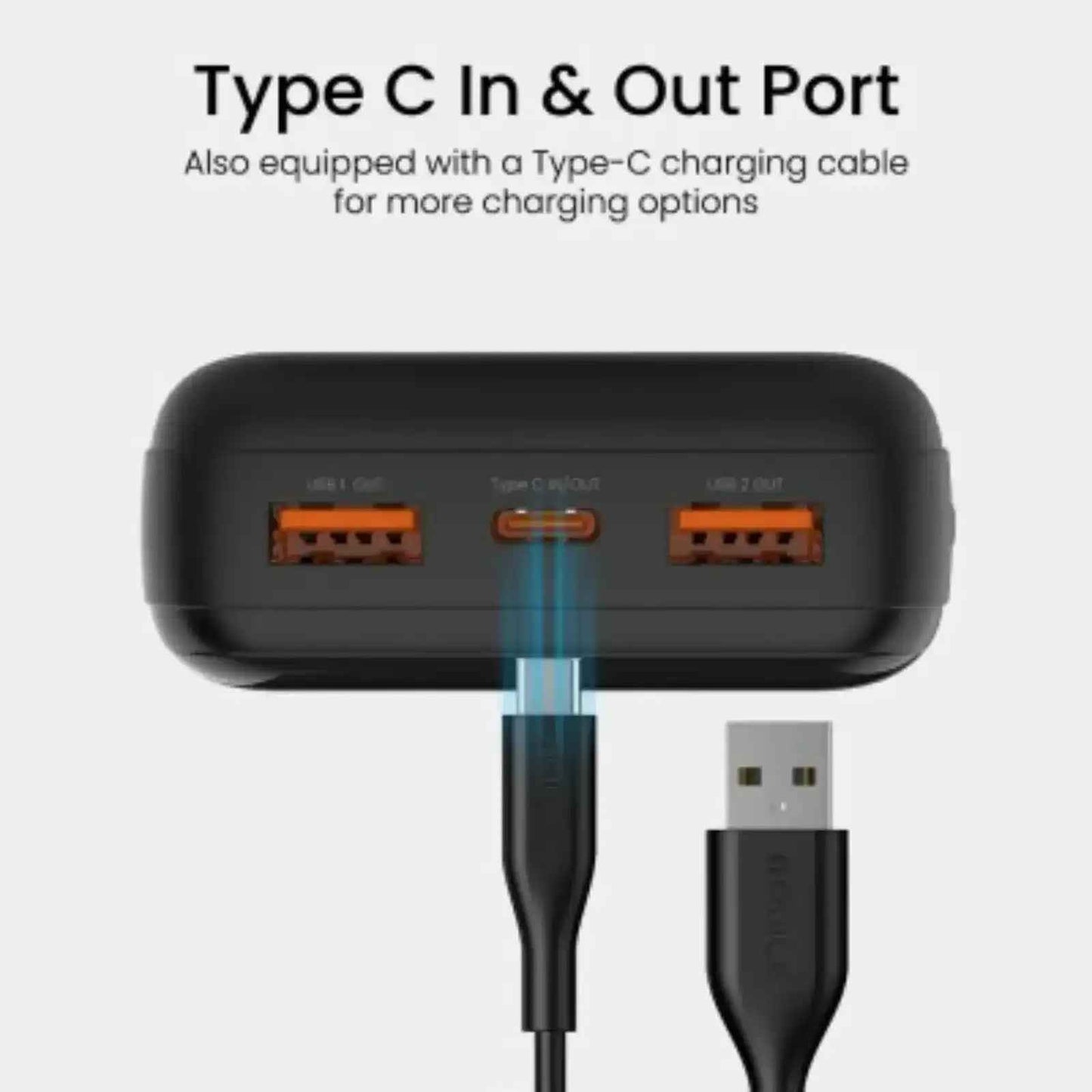 iQuick POWER SQUARE 0 Digital Display Power Bank 20000mAh 22.5W iquick