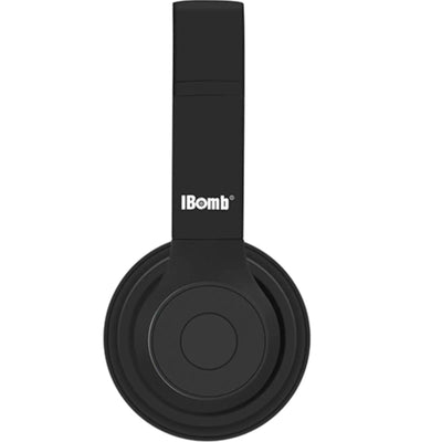 Ibomb Hero Bluetooth Wireless Headphone - Black - MyMobile