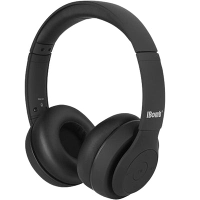 Ibomb Hero Bluetooth Wireless Headphone - Black - MyMobile