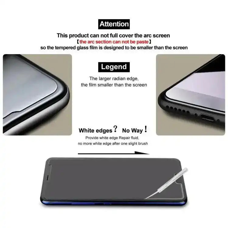 imak Dust-free Chamber Locator H Series Tempered Glass Film imak