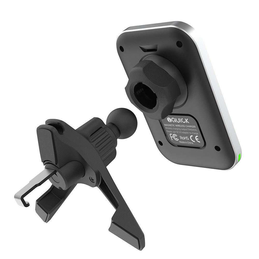 iQuick iMG1 Magnetic Pad Air-vent Car Mount 15W