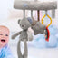 Infant Toddler Rattles Toys for Baby Stroller Crib Soft Rabbit Bear Style Pram Hanging Toys Plush Appease Doll Bed Accessories - MyMobile