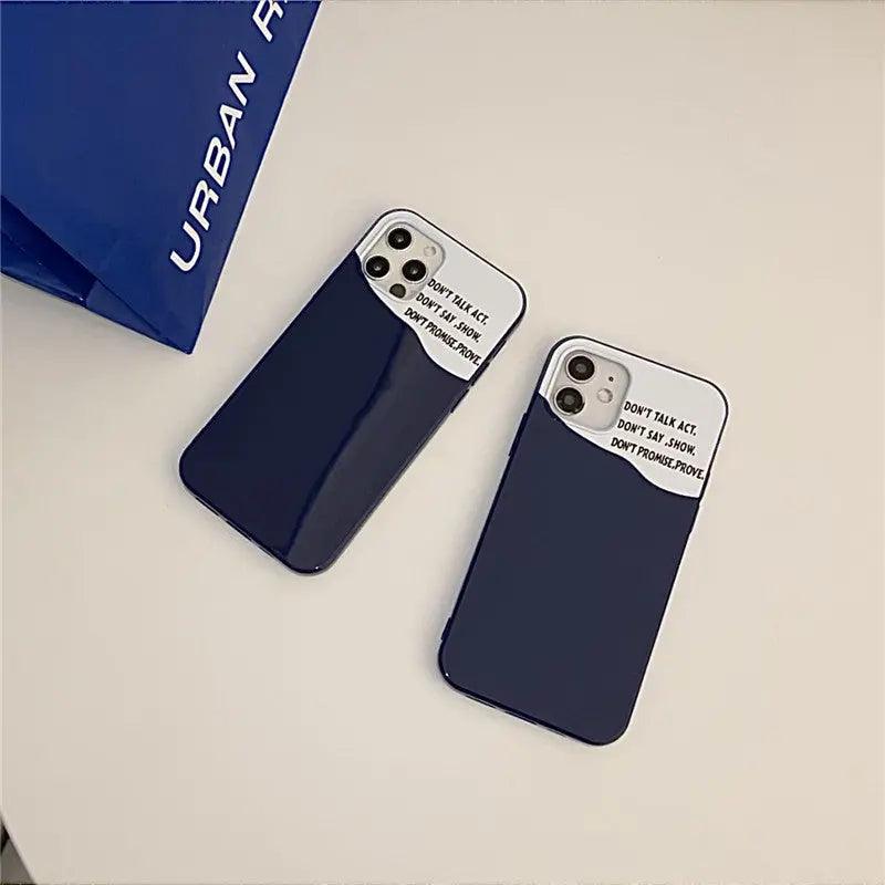 Ins Korean Style Simple English Mobile Phone Case - MyMobile