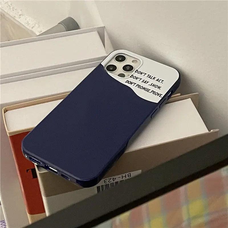 Ins Korean Style Simple English Mobile Phone Case - MyMobile