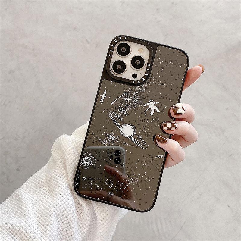 Ins Wind White Flower Astronaut Mobile Phone Case - MyMobile