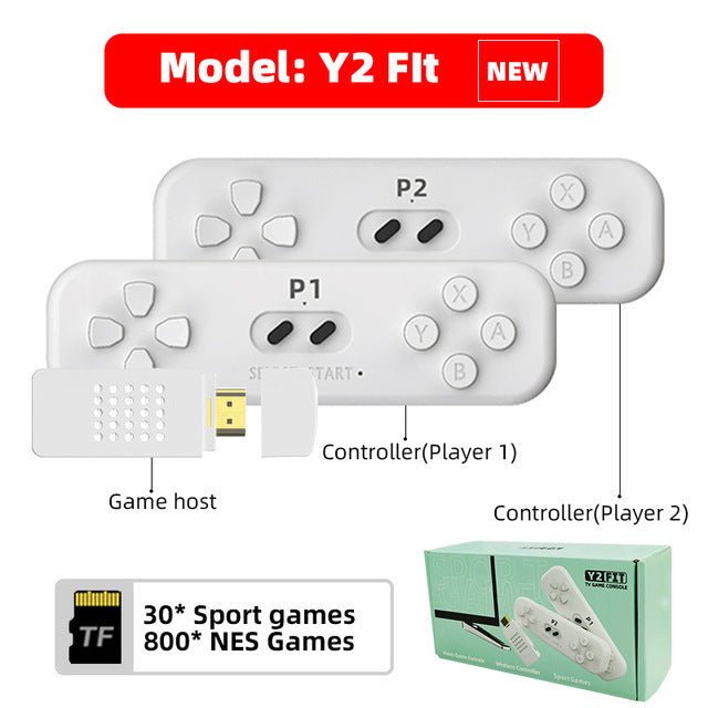 Interactive Motion Sensing Wireless Game Console Classic Mini HD Doubles - MyMobile