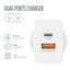 iQuick GaN II 20W PD3.0+QC3.0 Dual Ports Charging Adapter