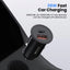 iQuick CQ2 38W Fast Car Charging USB-A & USB-C Ports