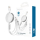 iQuick 3 in 1 Retractable Fast Charge & Data Sync Cable IQTC2301 1.2m - MyMobile
