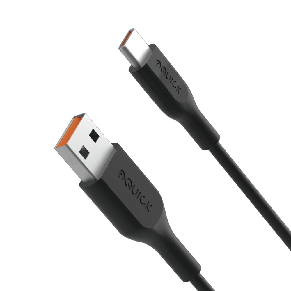 iQuick PVC USB-A to USB-C Fast Charging Cable 2M for 15 / 16 / 17 Series