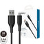 iQuick PVC USB-A to USB-C Fast Charging Cable 2M for 15 / 16 / 17 Series
