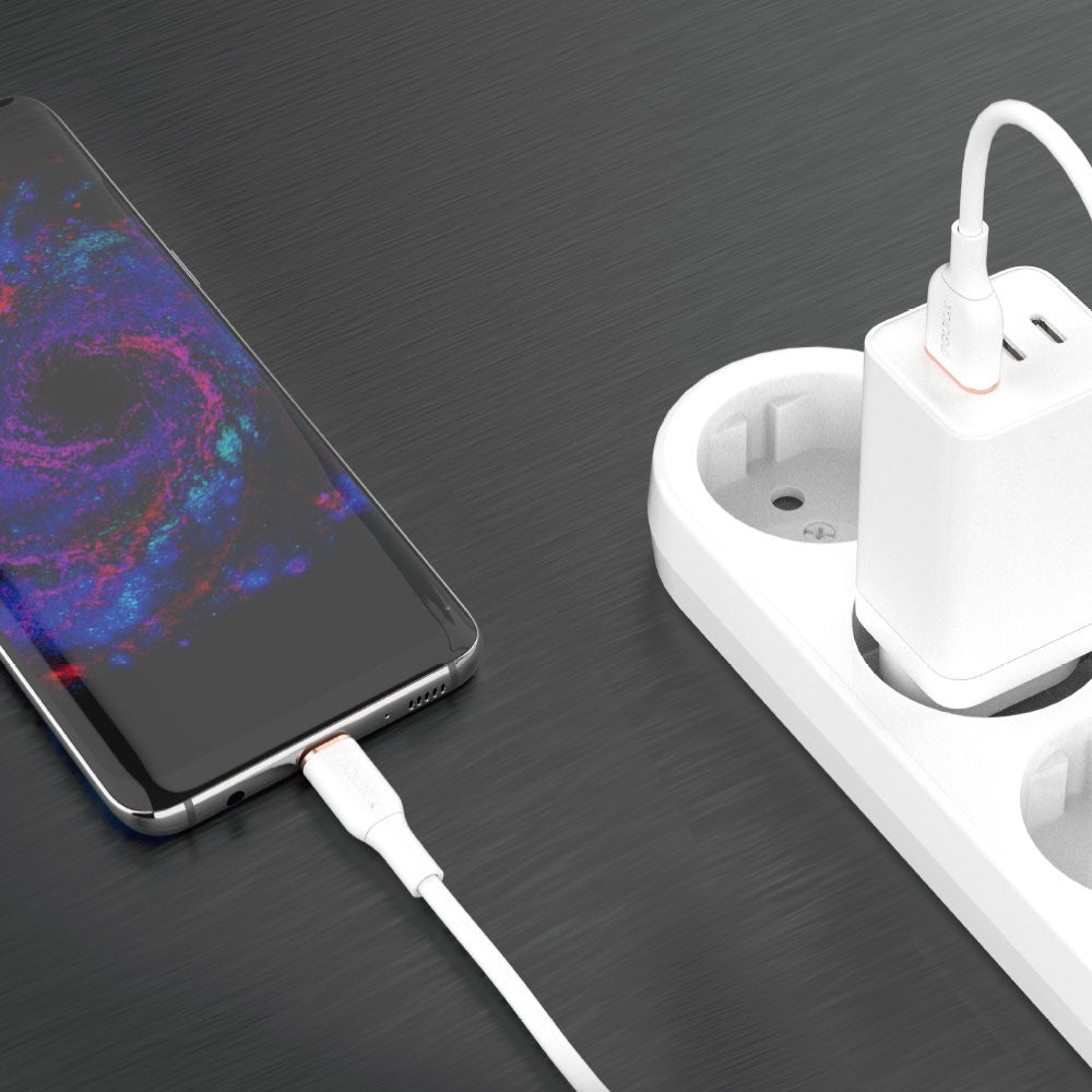 iQuick PowerWire 1 Series TPE Charging Data Cable USB to Type-C 3m (Support Huawei 66W Super Charge)
