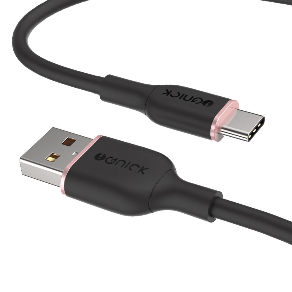 iQuick PowerWire 1 Series TPE Charging Data Cable USB to Type-C 3m (Support Huawei 66W Super Charge)