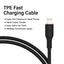 iQuick PowerWire 1 Series TPE Charging Data Cable USB to iP 0.5m