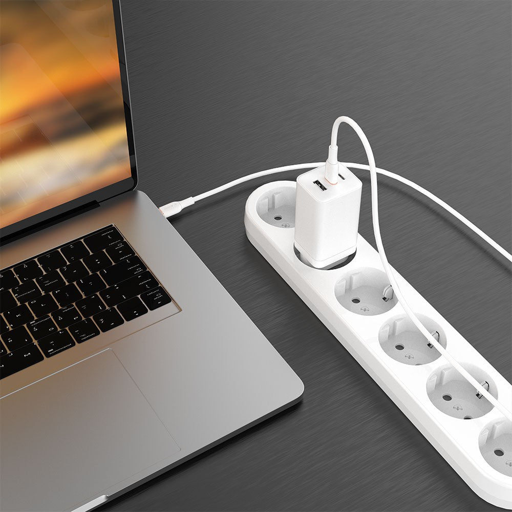 iQuick PowerWire 1 Series TPE Charging Data Cable USB to iP 0.5m
