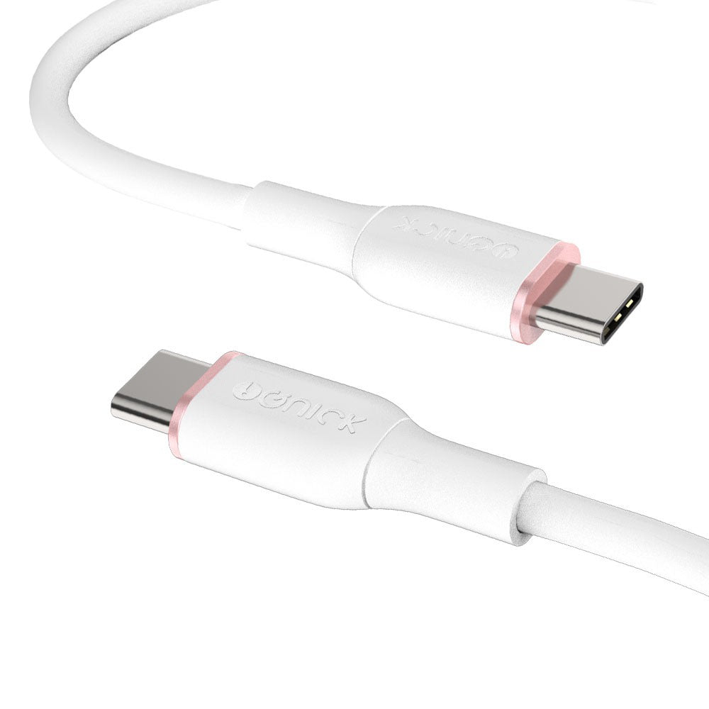 iQuick PowerWire 1 Series TPE Charging Data Cable Type-C to Type-C 0.5m for iPhone 15 / 16 / 17 Series