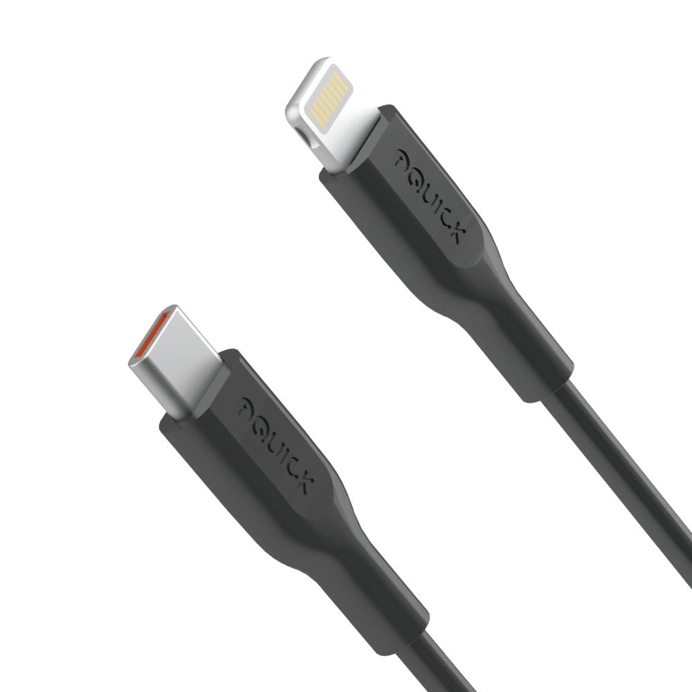 iQuick PVC USB-C to Lightning Fast Charging Cable 2M