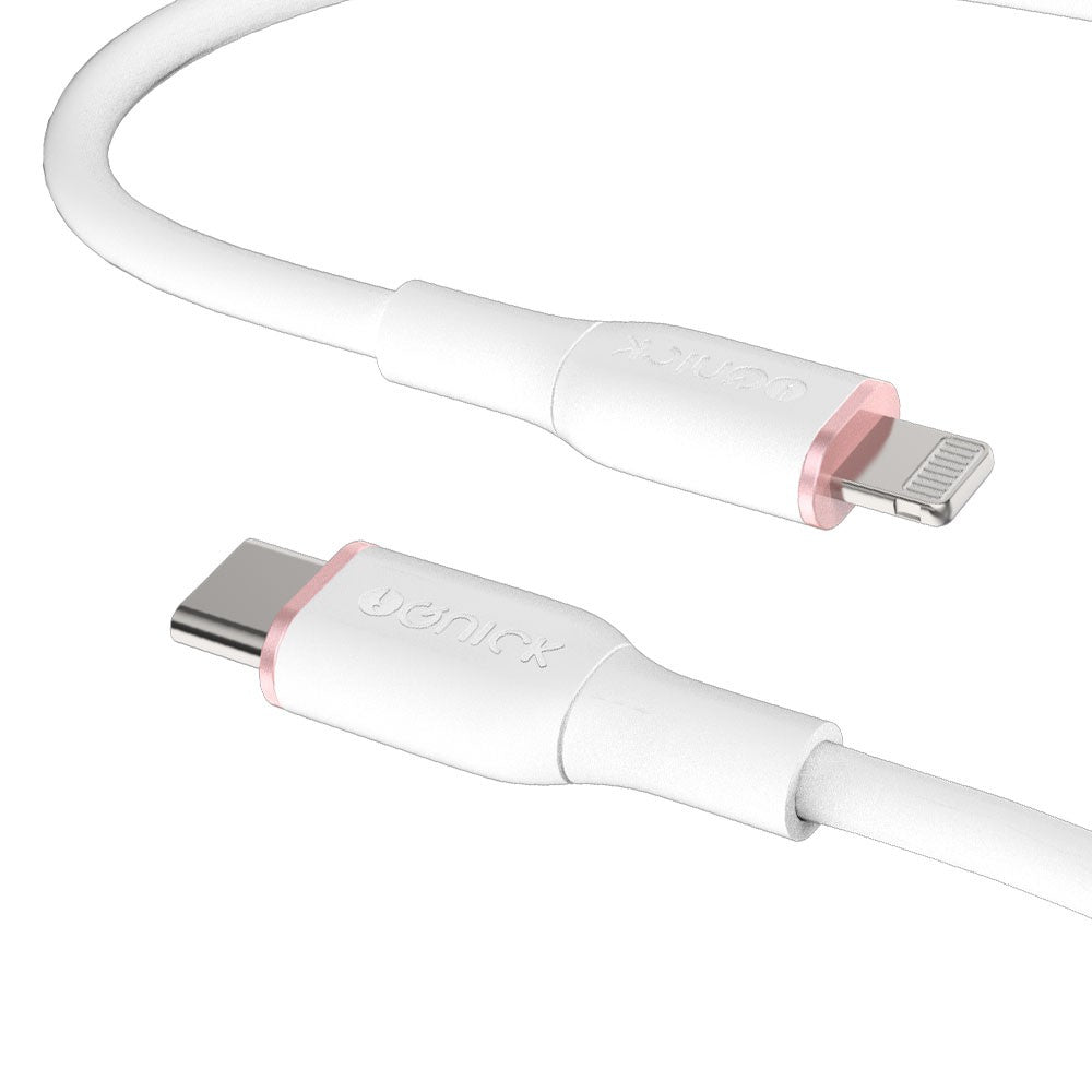 iQuick PowerWire 1 Series TPE Charging Data Cable Type-C to iP 1m