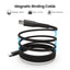 iQuick MagWire 1 Series Self-winding Charging Data Cable 100W/5A 1m for iPhone 15 16 Series