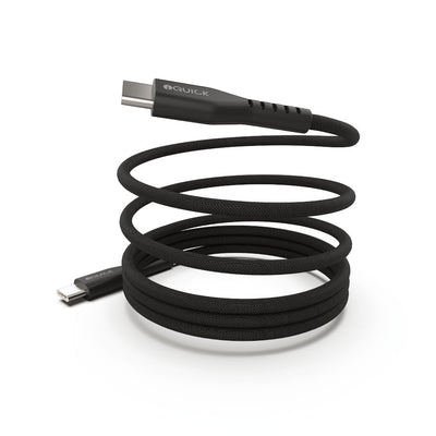 iQuick MagWire 1 Series Self-winding Charging Data Cable 100W/5A 1m for iPhone 15 16 Series