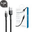 iQuick Braided Micro USB to USB-A Fast Charging Cable 0.3M