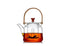 Japanese Style Glass Bamboo Handle Teapot Kettle - MyMobile