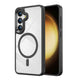 Redefine Metal Camera Lens Transparent Case Cover With Magnetic Ring for Samsung Galaxy S25 FE
