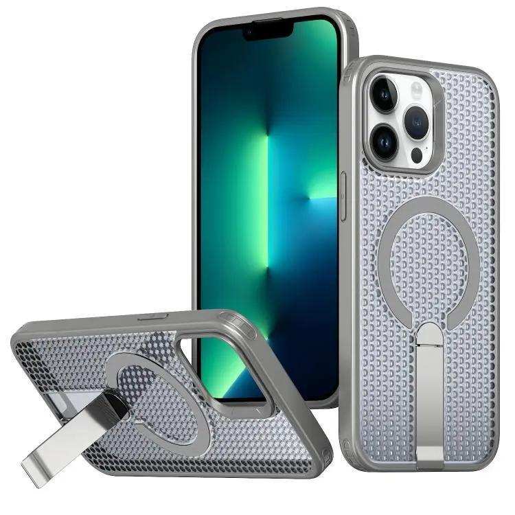kalebol Honeycomb Cooling MagSafe Holder Phone Case Kalebol