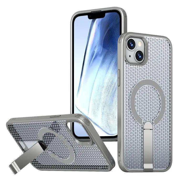 kalebol Honeycomb Cooling MagSafe Holder Phone Case Kalebol