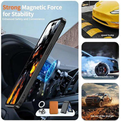 kalebol Metal 360 Degree Rotation Holder MagSafe Phone Case Kalebol