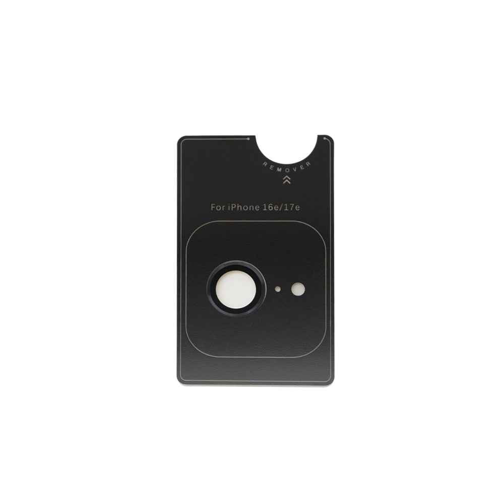 Kinglas Metal Ring HD Tempered Glass Camera Lens Protector Film for iPhone 16E / 17E