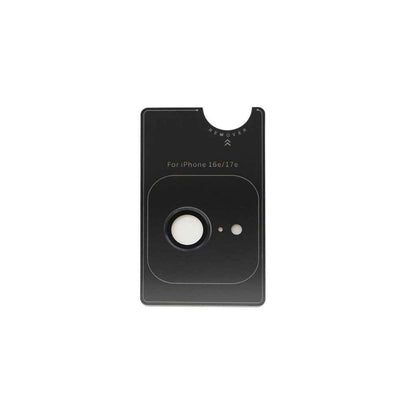 Kinglas Metal Ring HD Tempered Glass Camera Lens Protector Film for iPhone 16E / 17E