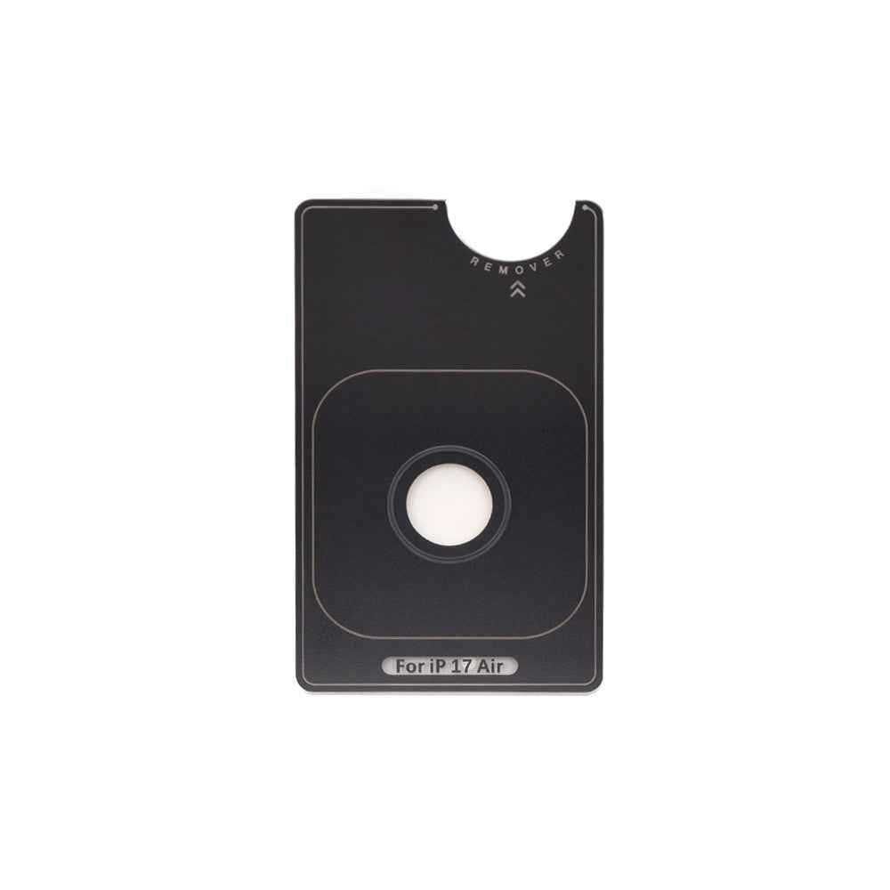 Kinglas Metal Ring HD Tempered Glass Camera Lens Protector Film for iPhone 17 Air