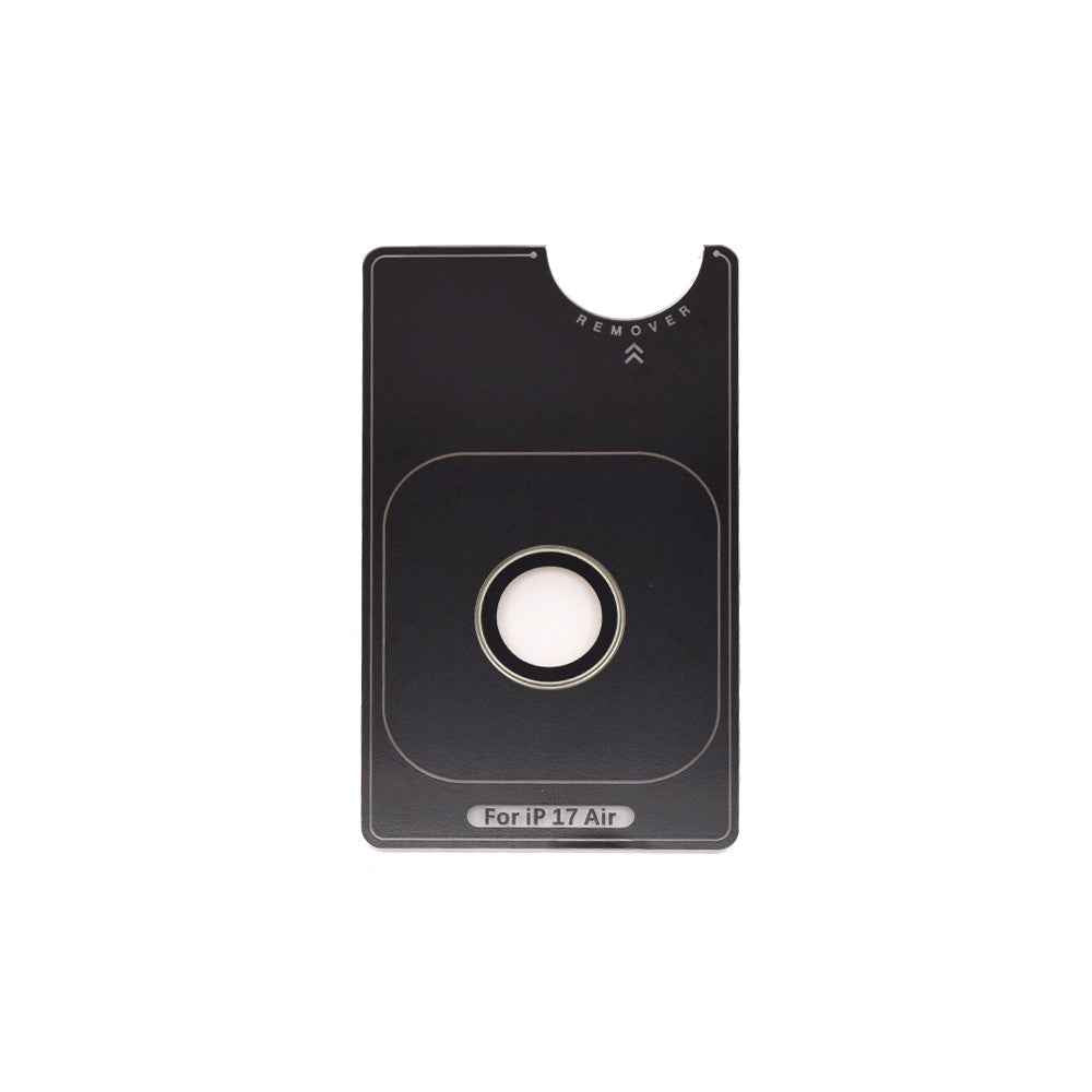 Kinglas Metal Ring HD Tempered Glass Camera Lens Protector Film for iPhone 17 Air