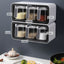 Kitchen Spice Rack Jar Free Perforated Spice Box Wall - Mounted Spice Box Set Household Spice Jar Storage Box - MyMobile