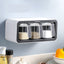 Kitchen Spice Rack Jar Free Perforated Spice Box Wall - Mounted Spice Box Set Household Spice Jar Storage Box - MyMobile