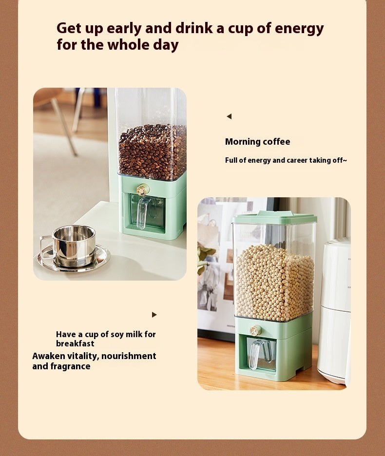 Kitchen Storage Large Capacity Rice Bucket Cereals Sealed Jar - MyMobile