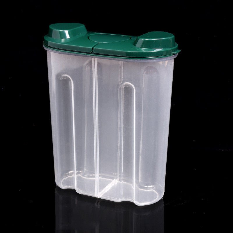 Kitchen Transparent Grain Jar Plastic Storage Box - MyMobile