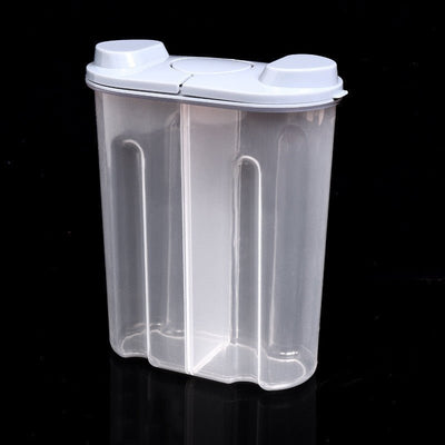 Kitchen Transparent Grain Jar Plastic Storage Box - MyMobile