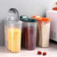 Kitchen Transparent Grain Jar Plastic Storage Box - MyMobile