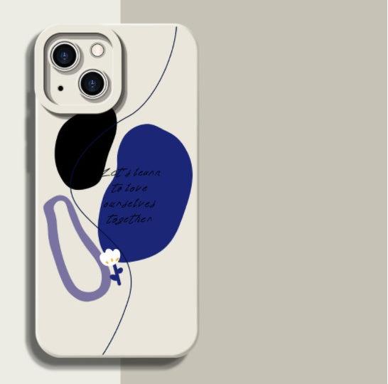 Klein Blue Oil Painting For Mobile Phone Case - MyMobile