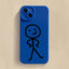 Klein Blue Silicone Protective Phone Case For iPhone 14 - MyMobile